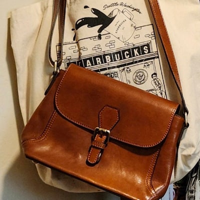 Leather Messenger Bag ,handmade Leather Bag ,cross Body ,leather Cross ...