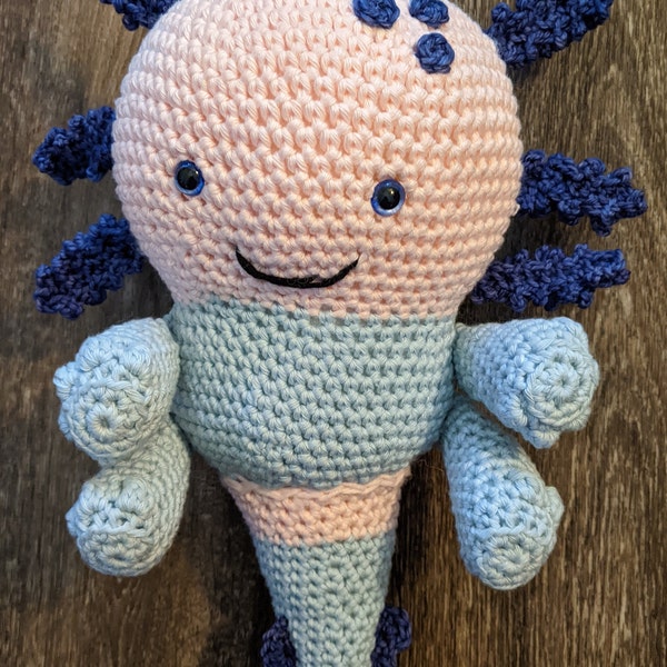 Alyx the Axolotl - Amigurumi Crochet Doll Pattern - Etsy