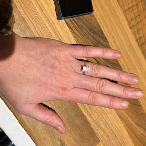 Hayley added a photo of their purchase