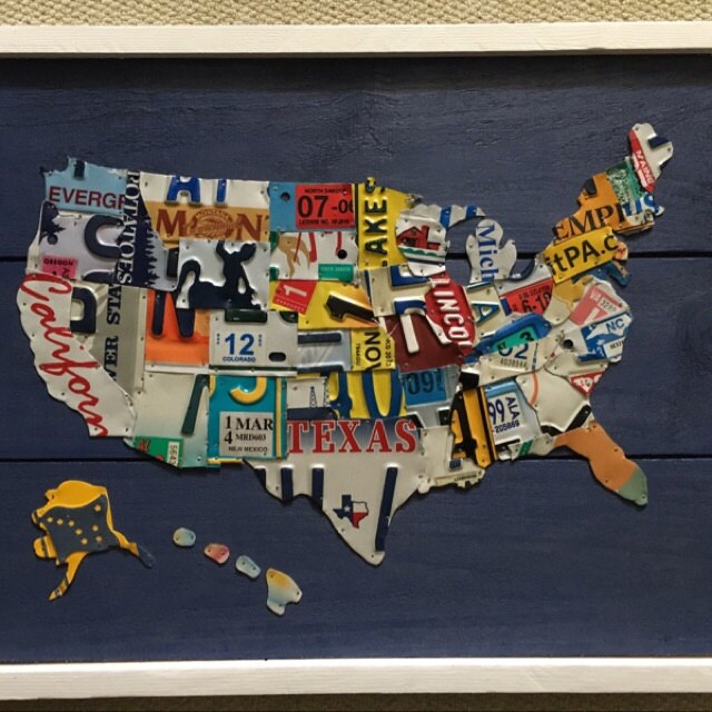 United States Map Made Of License - Iap 640x640.1059196560 Qpgmufmd 