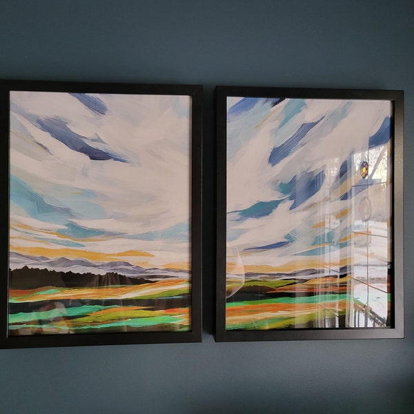 Fine Art Prints, Contemporary Art, Square Prints, Abstract Landscape ...