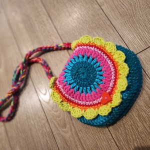 Crochet Pattern Crazy Rainbow Bag by Vendulkam Crochet -  Denmark
