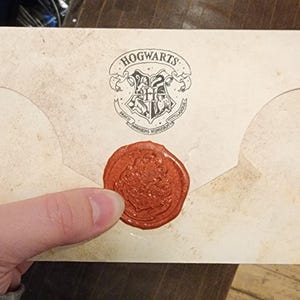 Personalized Acceptance Letter, School of Witchcraft and Wizardry, Train Ticket, Print Wand Registration, Wax Seal, Stamp, Wizard Birthday,