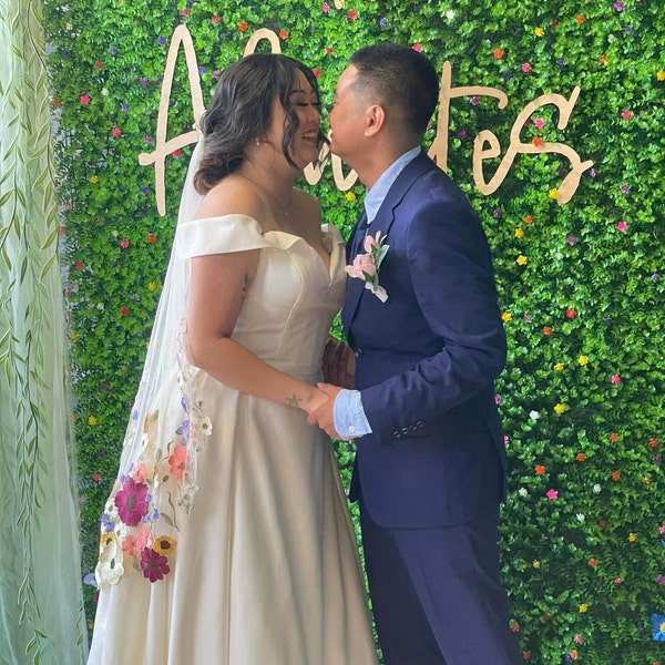 Floral Lace Veil wedding Veil Cathedral bridal Veil long Veil lace Veil