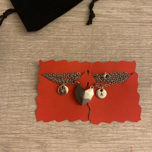 Bonnie And Clyde, Bonnie And Clyde Necklace, Bonnie Clyde, Partners In Crime, Best Friend Necklace, Best Friend Jewelry, Girlfriend Gift - Foto 10