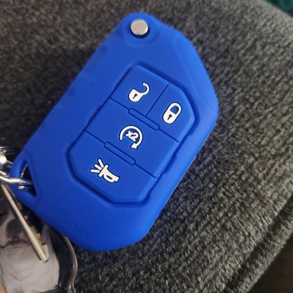 Fit TOYOTA 4Runner Tacoma Tundra 3 BNT Remote Key Fob Cover Silicone Case Gray E - Foto 4