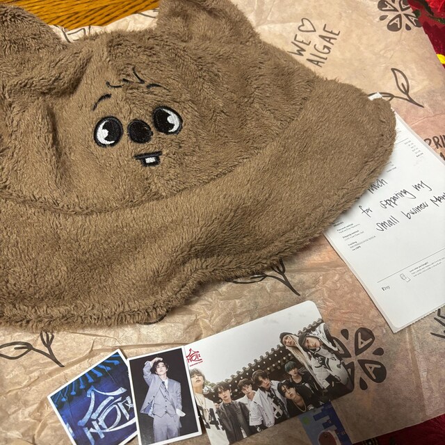 Stray Kids SKZ Skzoo Han Jisung Quokka Fluffy Embroidered