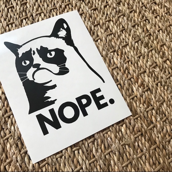 Grumpy Cat Bundle Logo Vinyl Stencil Angry Cat Graphics Vector Print ...