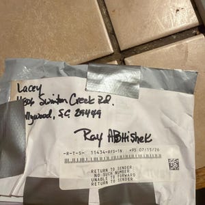 Etsy buyer added a photo of their purchase