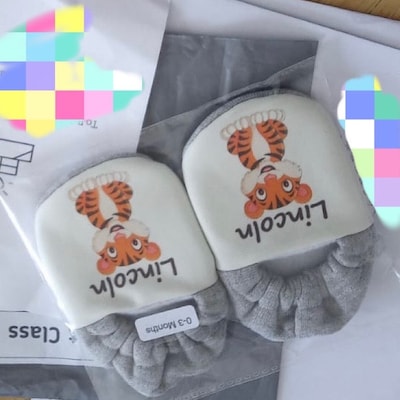 personalised baby boots