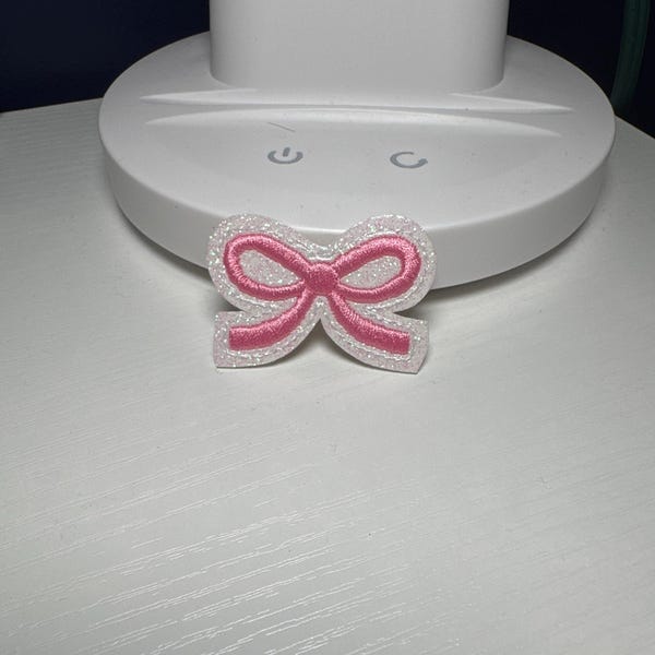 Pink Coquette Bow Badge Reel/retractable Badge Reel/nurse Badge Reel ...