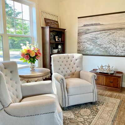 Extra Large Vintage Art Living Room Art Flowering Field Large Wall Art Canvas Wall Art Vintage ...