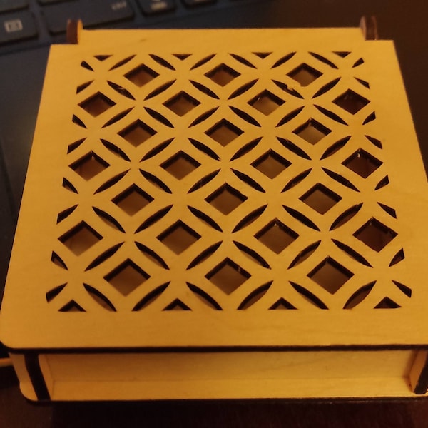 12 Different Decorative Gift Box Laser Cut Svg Files, Jewelry Box With ...