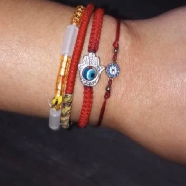 Bracciale in corda rossa fortunata Colore argento Tubo lungo Fiore intagliato Buddista tibetano Gioielli regolabili fatti a mano per amicizia donna uomo