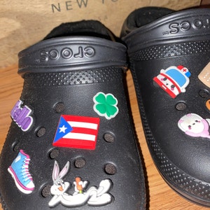 Puerto rican flag croc jibbitz Clearance