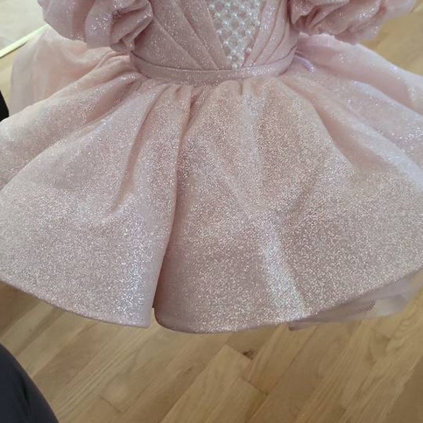 Girls White Christening & Baptism Gown - Amber