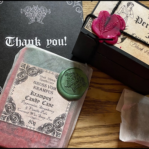 Gothic Bridesmaid Gift, Unique Wedding Favour, Dried Flower Bath Salt ...