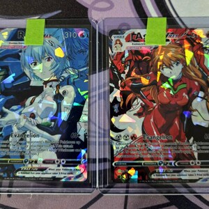 アスカ・ラングレーと綾波レイ ポケモンカードバンドル - 新世紀