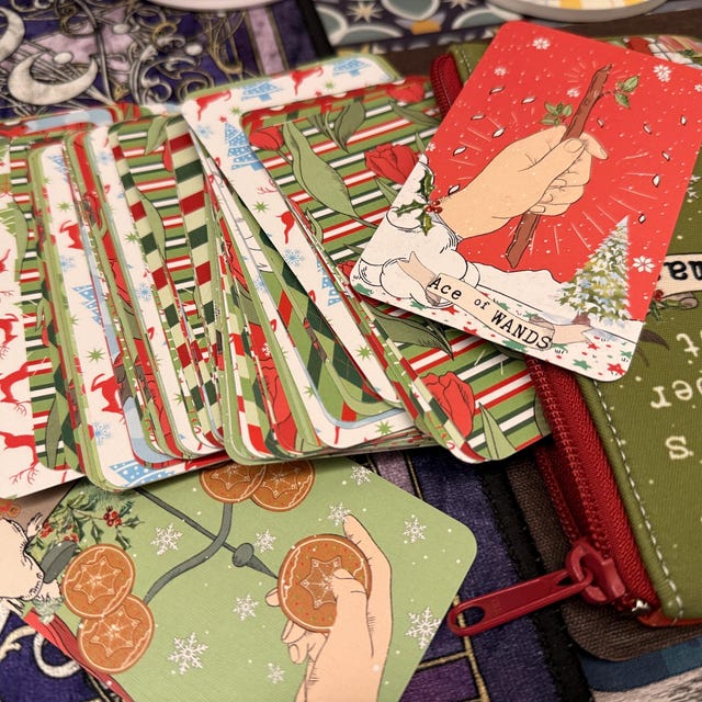 Pixie's Whisper Tarot Christmas Edition, Limited Release Christmas