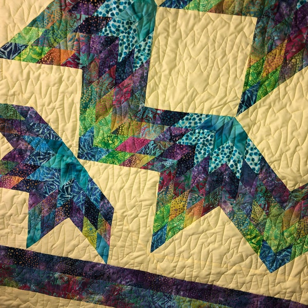 Pond Water Longarm Quilting Digital and PDF Print at Home Pantograph ...