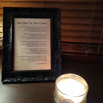 The Man in the Glass Poster Print by Dale Wimbrow the Guy in the Glass ...