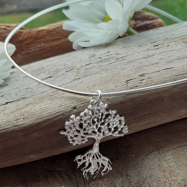 1 of 925 Sterling Silver Tree of Life Pendant 36x38 Mm.polish Finished ...