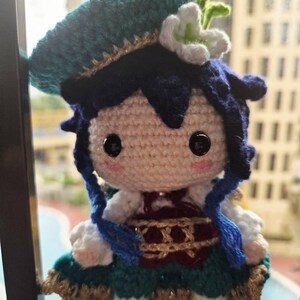 Venti あみぐるみ/かぎ針編みパターン 原神 - Etsy 日本