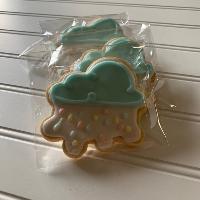 Sprinkle Cloud With or Without Moon & Star Cookie Cutter - Sweetleigh