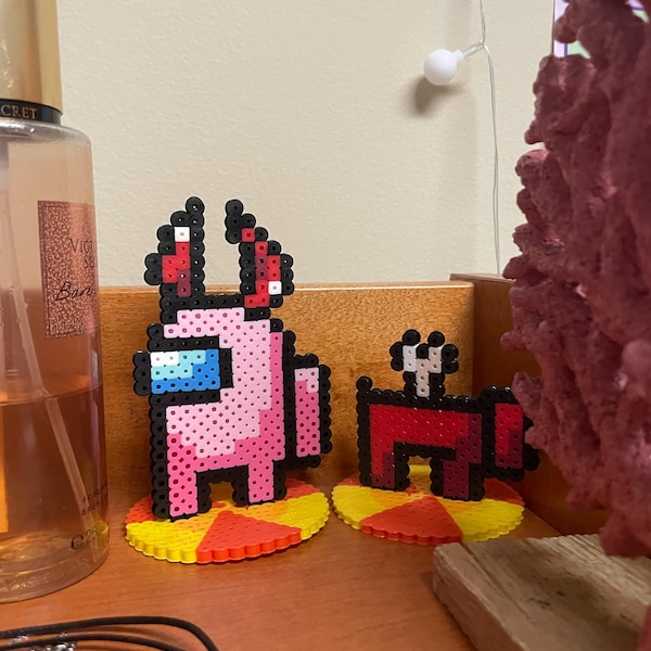 Perler Bead Handmade 3D Formula/indy Type Racecar, Sai and 2D Figurine ...
