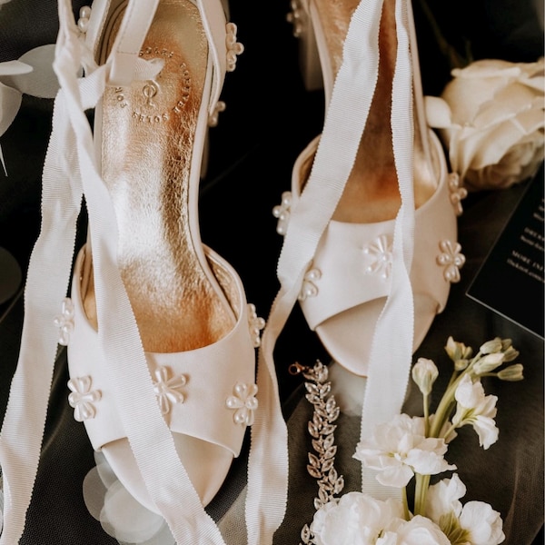 comfortable bridal shoes ivory