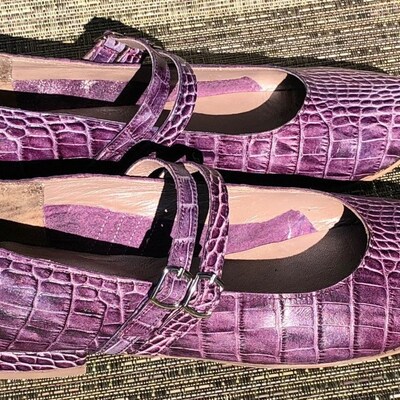 blue mary jane shoes