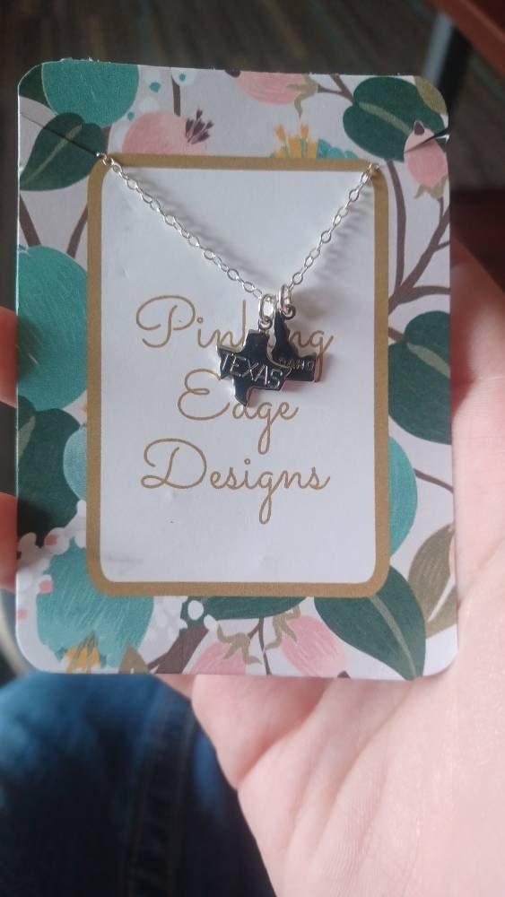 Silver State Charms, Small, Tiny, Dainty, Going Away Gift, Home State, Home Sweet Home, Graduation Gift, Charms For Bracelet