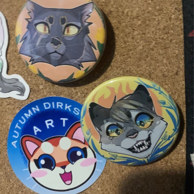 Warrior Cats Button Pack VILLAINS 