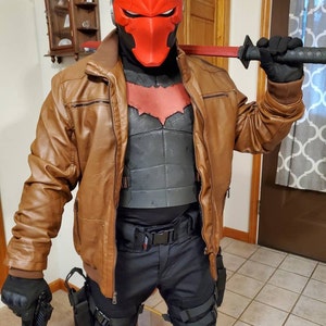 Red Hood Rebirth Mach I Vest Dc Cosplay Armor Stunt Armor Etsy Uk
