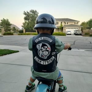 KIDS OF ANARCHY レザーベスト（パッチセット付き） サンズ・オブ 