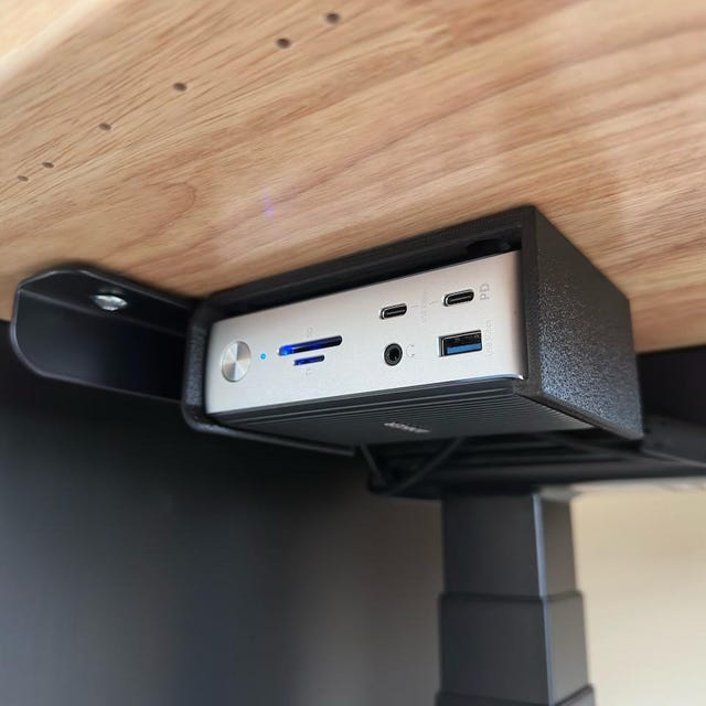 Acryl Halterung Für Anker 575/577 Dockingstation – Wand-, Untertisch- & Desktop-Montage, Kabelmanagement