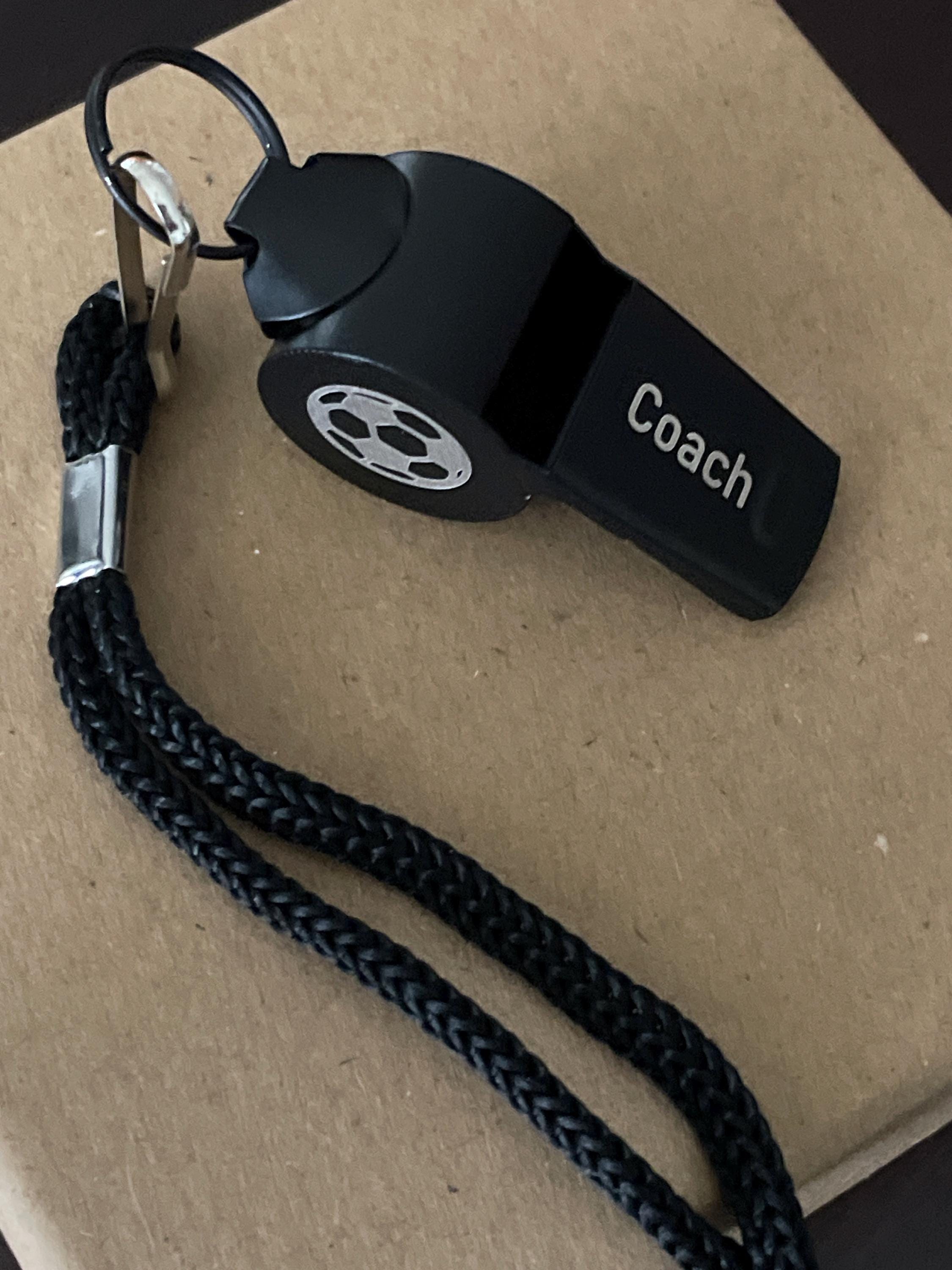 Personalized Whistle, Basketball Coach Whistle Christmas Gifts, Custom Coach Whistle engrave Soccer Football Baseball Teacher Appreciation