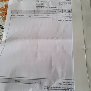 Esther added a photo of their purchase