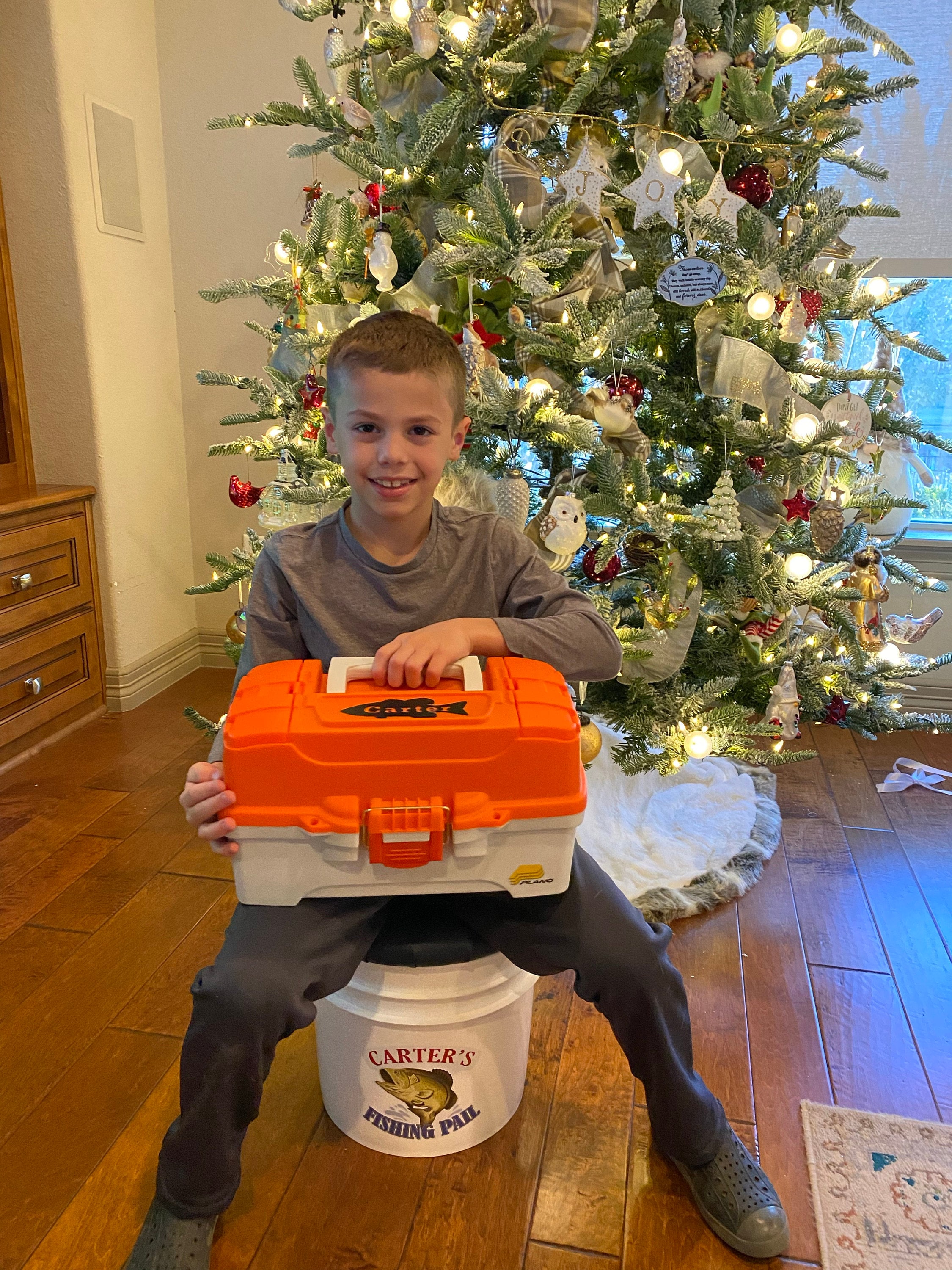 Personalized Fishing Pail - Fishing Seat - The Angler - For The Fisherman - Fishing Gift - Youth Fishing Gear - Both Adult and Youth Sizes