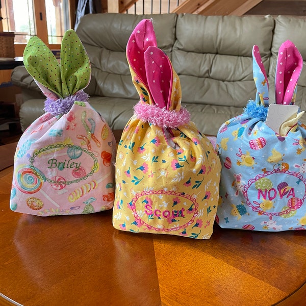 Bunny Ear Treat Bag Sewing Pattern – Beginner Friendly (PDF Pattern) - Etsy