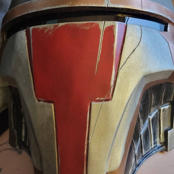 Jdi Mask Jedi Knights Mask / Helmet Complete JREV Gold, Raw Cast or Painted ...