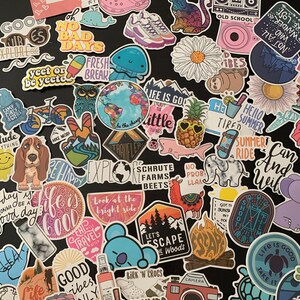 5-70 Sticker Pack Laptop Stickers Cute Stickers Vinyl Water Bottle Stickers  Aesthetic Waterproof Funny Computer Stickers for Kids Teens 