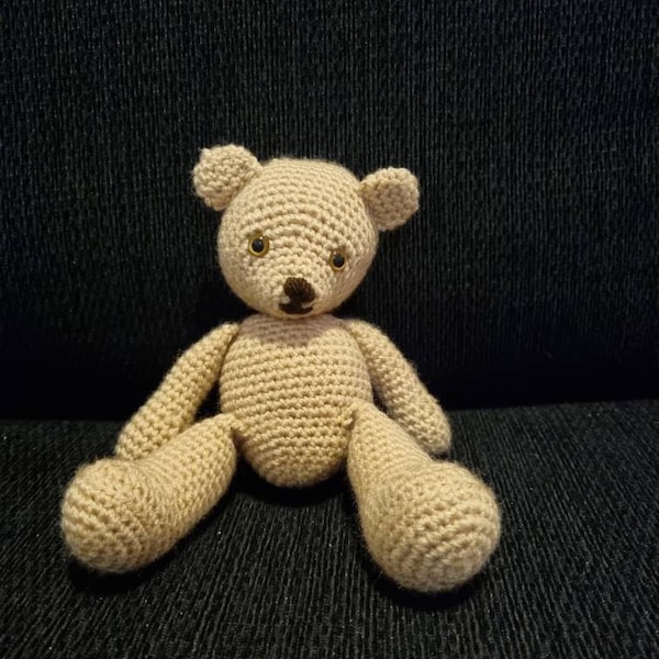 Teddy Bear Crochet Pattern | A No Sew Project | Beginner Friendly ...