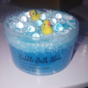 Bubble Bath Floam Scented Slime -  Hong Kong