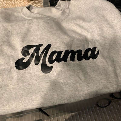 Mama Sweatshirt , Retro Mama Sweatshirt, Groovy Mama Sweatshirt ...