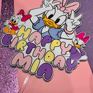 新品★デイジーダック Daisy Duck アヒル デイジー ダック 油絵風 絵 新品☆デイジーダック Daisy Duck アヒル デイジー ダック 油絵風 絵