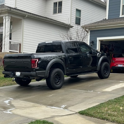 2017-2020 Ford Raptor F-150 Rear Emblem Overlay Decal Colored Chrome - Etsy