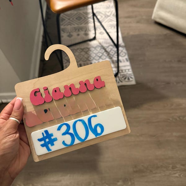 Customizable Car Rider Sign Personalized Wooden Car Rider Sign | Back to School Name Tag - Etsy