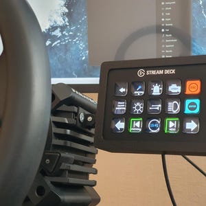 F1 Open Wheel Mod for Logitech G29 & G923 Black Edition