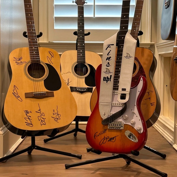 AC/DC Rare AUTOGRAPHED Signed Full Size Guitar - Etsy